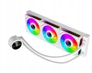 Chłodzenie wodne GameMax Gamemax CPU Liquid Cooler | ICEBURG 360 DIGITAL WH | White | Intel, AMD 2
