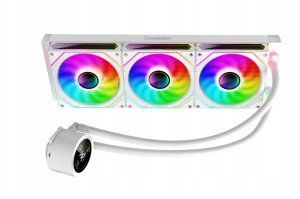 Chłodzenie wodne GameMax Gamemax CPU Liquid Cooler | ICEBURG 360 DIGITAL WH | White | Intel, AMD 3