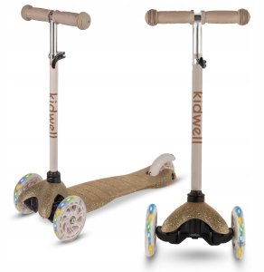 Hulajnoga Skids Control HULAJNOGA BALANSOWA UNO GLITTER GOLD 5906601709234 5