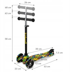 Hulajnoga Skids Control HULAJNOGA BALANSOWA UNO ORBITAIL 5906601709203 11
