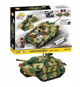 Cobi Klocki Myśliwiec 38t Chwat 731 klocki 11