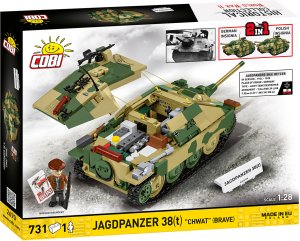 Cobi Klocki Myśliwiec 38t Chwat 731 klocki 10