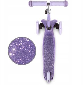 Hulajnoga Skids Control HULAJNOGA BALANSOWA UNO GLITTER VIOLET 5906601709227 2