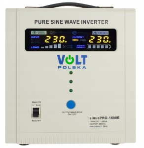 Przetwornica PRZETWORNICA VOLT POLSKA SINUSPRO-1500E 12V 1050/1500W 5
