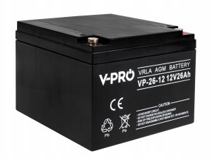 Akumulator VOLT POLSKA AGM VPRO 12V 26Ah 12