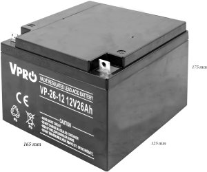 Akumulator VOLT POLSKA AGM VPRO 12V 26Ah 16