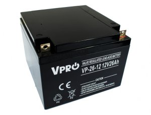 Akumulator VOLT POLSKA AGM VPRO 12V 26Ah 2