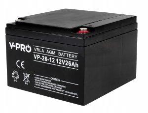 Akumulator VOLT POLSKA AGM VPRO 12V 26Ah 3
