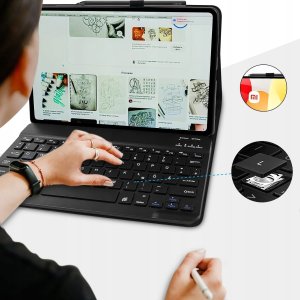 Etui z klawiaturą Bluetooth do Xiaomi Redmi Pad SE 11 2023, case, futerał 3