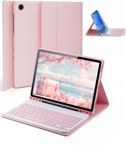 Etui z klawiaturą RGB do Samsung Galaxy Tab A9+ Plus SM-X210 obudowa case 2