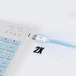 Etui z klawiaturą do Lenovo Tab P12 TB370, obudowa z klapką, case pokrowiec 4