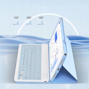 Etui z klawiaturą do Lenovo Tab P12 TB370, obudowa z klapką, case pokrowiec 5