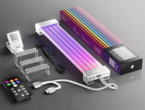 Dini Taśma ARGB do kabla przewodu do karty graficznej GPU 3*8 PIN Asiahorse 4