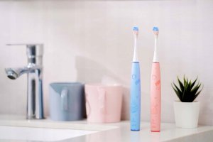 Oclean Szczoteczka elektryczna dla dzieci Oclean Kids 2 Końcówki Różowa 5