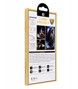 OG Szkło Hartowane 6D Premium Privacy Glass - do Samsung Galaxy S26 Plus czarny (działający czytnik) 2