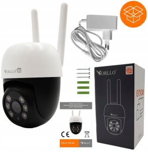 Kamera IP ORLLO Kamera na Kartę SIM Zewnętrzna Obrotowa 4Mpx ORLLO TZ2 PRO 4G 5