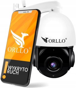 Kamera IP ORLLO Kamera Zewnętrzna SIM GSM 4G z Panelem Solarnym 60W ORLLO Z18 Bateria 30Ah 9
