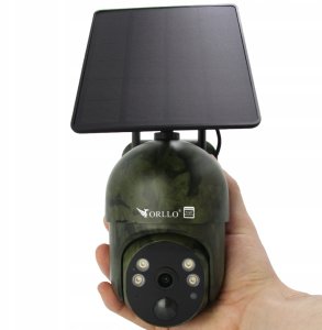 Kamera IP ORLLO ORLLO TZ1 MORO KAMERA IP ZEWNĘTRZNA OBROTOWA Z PANELEM SOLARNYM 3MPx 4G LTE 3