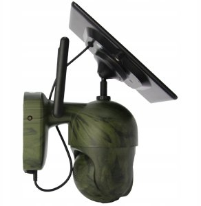 Kamera IP ORLLO ORLLO TZ1 MORO KAMERA IP ZEWNĘTRZNA OBROTOWA Z PANELEM SOLARNYM 3MPx 4G LTE 4