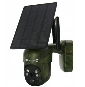Kamera IP ORLLO ORLLO TZ1 MORO KAMERA IP ZEWNĘTRZNA OBROTOWA Z PANELEM SOLARNYM 3MPx 4G LTE 5