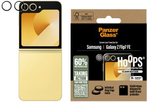 PanzerGlass Szkło hartowane na obiektyw PanzerGlass Hoops do Samsung Galaxy Z Flip7 FE 2