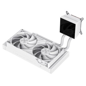 Chłodzenie wodne GameMax Gamemax CPU Liquid Cooler | GLACIER 240 LCD WH | Intel, AMD 2