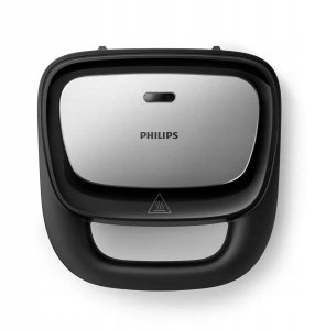 Opiekacz Philips Opiekacz Philips Series 5000 HD2350/80 Trójkąty Gofry Panini 750W Czarny 3