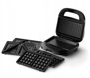 Opiekacz Philips Opiekacz Philips Series 5000 HD2350/80 Trójkąty Gofry Panini 750W Czarny 4