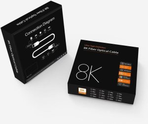 Kabel PremiumCord HDMI 2.1 optyczny 15 m (kphdm21r15) 4