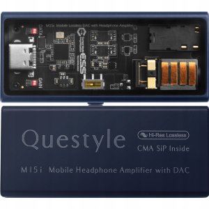 Wzmacniacz słuchawkowy Questyle Questyle M15i Blues blue New Gen. - przenośny DAC/AMP słuchawkowy 5