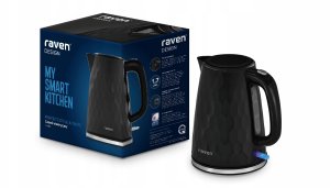 Czajnik RAVEN Czajnik elektryczny RAVEN EC025C 2200W 1.7 Litra Czarny 9