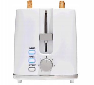 Toster RAVEN BiałyToster RAVEN 2 tosty 900 W 4