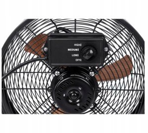 Wentylator RAVEN Wentylator przenośny Cyrkulator RAVEN EWB004 30W Czarny 5