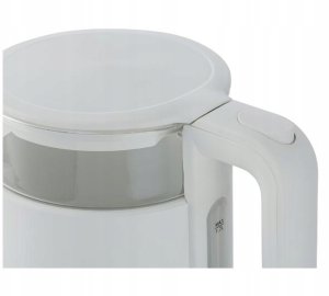 Czajnik RAVEN Czajnik elektryczny RAVEN EC019W 1,7 Litra 2200W Biały 4