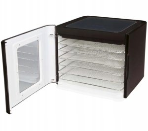 Suszarka RAVEN Suszarka spożywcza do grzybów warzyw owoców RAVEN ESS006 - 450W 6 sit 5