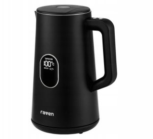 Czajnik RAVEN Czajnik elektryczny bezprzewodowy RAVEN EC024C 1.5L 1800W Czarny 2