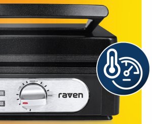 Gofrownica RAVEN EG004BX 5