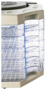 Suszarka RAVEN Suszarka spożywcza do owoców grzybów RAVEN ESS001X 240W 5 sit Biała 5