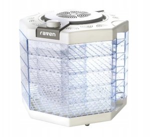 Suszarka RAVEN Suszarka spożywcza do owoców grzybów RAVEN ESS001X 240W 5 sit Biała 7