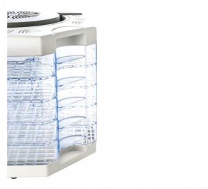 Suszarka RAVEN Suszarka spożywcza do owoców grzybów RAVEN ESS001X 240W 5 sit Biała 10