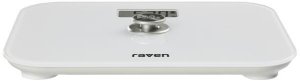 Waga łazienkowa RAVEN Waga łazienkowa elektroniczna RAVEN EW005X do 150kg Biała 2