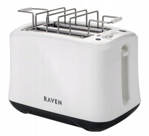 Toster RAVEN Toster dwuszczelinowy RAVEN ET005 800W OPIEKANIE 2