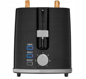 Toster RAVEN Toster ET008C defrosting 2 Tosty 900W Czarny 4