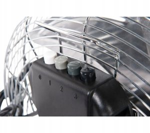 Termowentylator RAVEN Wentylator tradycyjny Cyrkulator podłogowy RAVEN 55W Srebrny 3