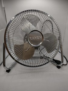 Termowentylator RAVEN Cyrkulator podłogowy RAVEN ECP002NX 30W Regulacja kąta nachylenia Srebrny 6