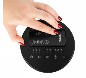 Termowentylator RAVEN Wentylator kolumnowy Raven EKW004B 60W podłogowy stojący oscylacja 5