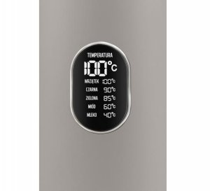 Czajnik RAVEN Czajnik elektryczny RAVEN EC024S 1,5L 1800W Regulacja temperatury Szary 6