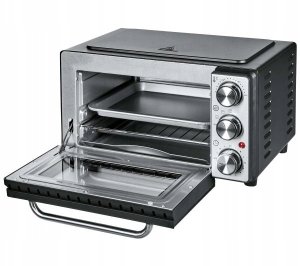 Mini piekarnik RAVEN Mini piekarnik RAVEN EPI003X 1000W 13L Szybki nagrzew Regulacja temperatury 2