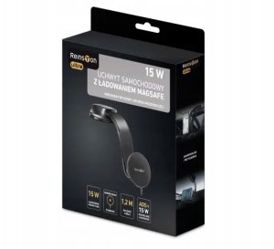 Reinston Uchwyt samochodowy magnetyczny Reinston MagSafe EUT42 Indukcja do szyby 2