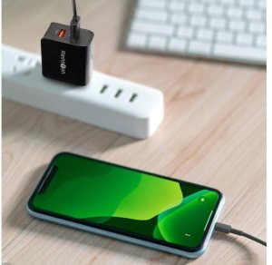 Ładowarka Reinston Ładowarka sieciowa uniwersalna Reinston ELSI014 2x USB Czarna 4